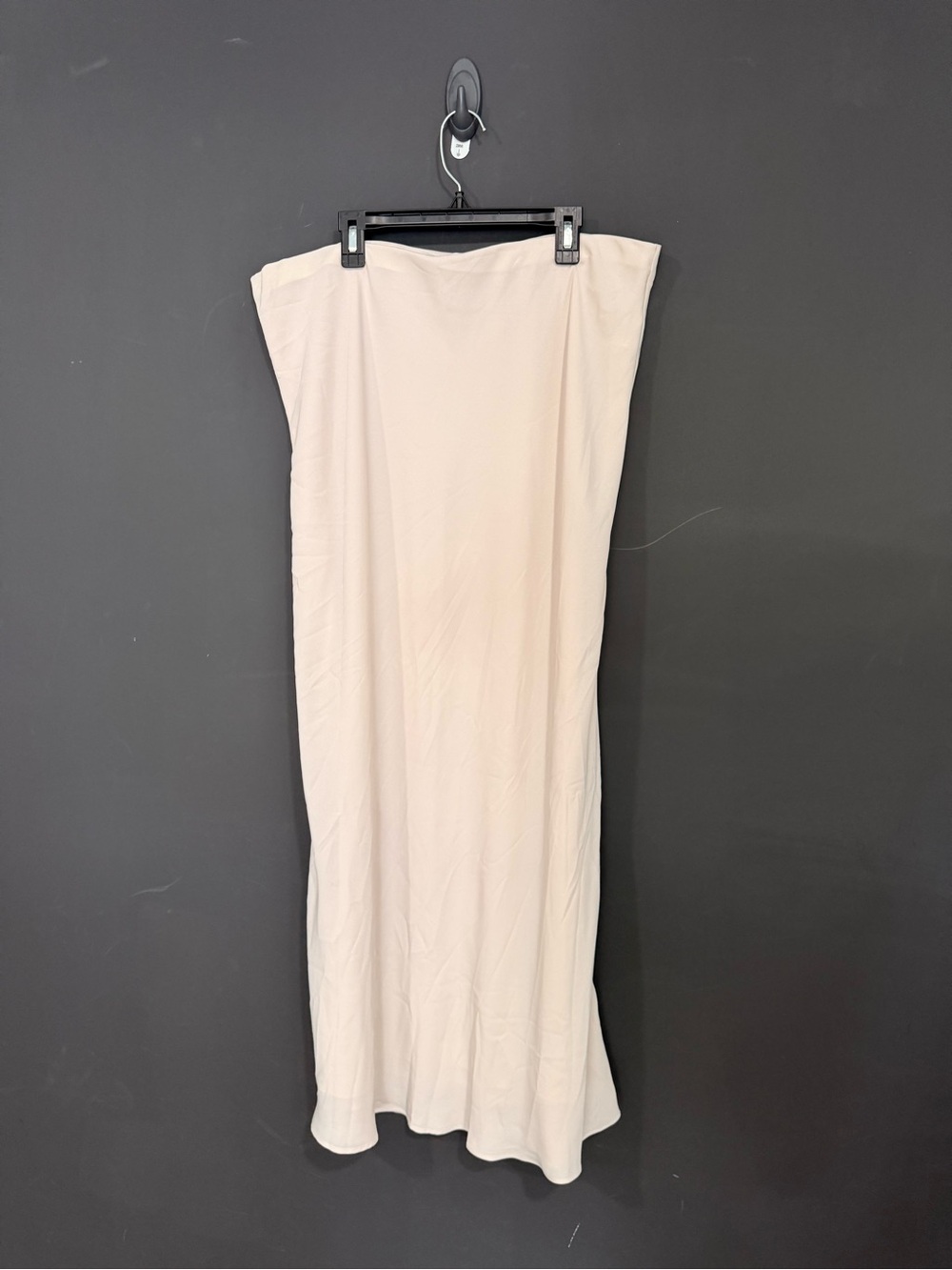 Abercrombie & Fitch Cream Strapless Maxi Dress